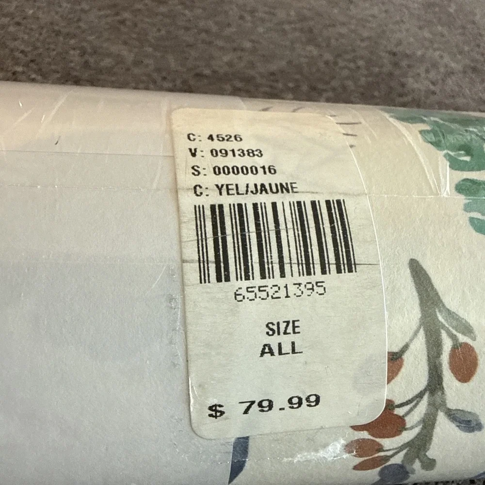 Vintage Layne Wallpaper - Botanical Wildflower Design - New Old Stock Sealed